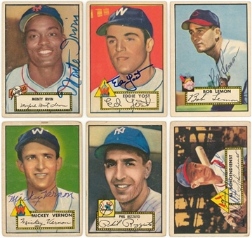 1952 Topps Collection (150+) Including Signed Cards (35) - Beckett